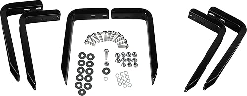 Miniatura 9 de SCITOO Estribos Nerf Bar de 6 pulgadas aptos para Nissan Frontier 2005-2023 Crew Cab solamente, aleación de aluminio negro deslizamiento lateral