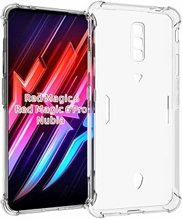 For Nubia RedMagic 6S Pro ケース ヌビア RedMagic 6S Pro ソフトケース 【ELMK】クリスタル クリア 透明 TPU素材 保護カバー Red Magic 6S Pro 対応