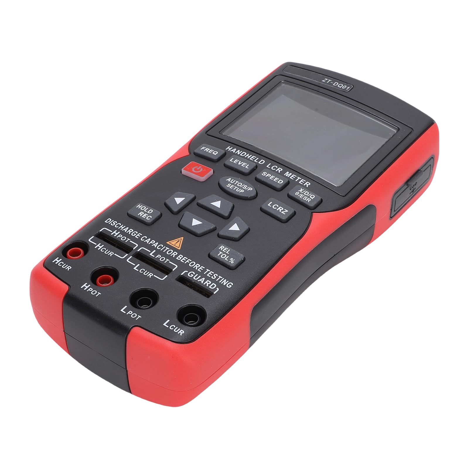 Multímetro Digital, Probador de Voltaje Profesional con Medición Kelvin de 4 Cables, 5 Modos de Frecuencia Automática de 100 Hz a 100 KHz para Uso Automotriz e Industrial