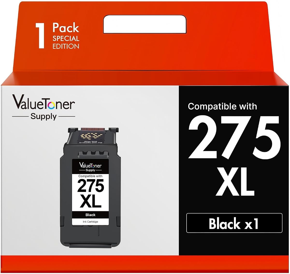 PG-275 Black Ink Cartridges PG275XL for Canon 275 Ink Black High Yield | PG275 275 XL 275XL Ink Cartridges for Canon Printers TR4720 TR4722 TR4723 TS3720 TS3500 TS3520 TS3522 TS3720 TS3722