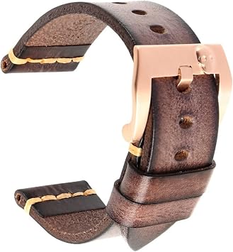 TRUSTTWO  18mm 19mm 20mm 22mm 22mm 24mm  iwc.  The New Band Color Grey RoseGold, Band Width 18mm
