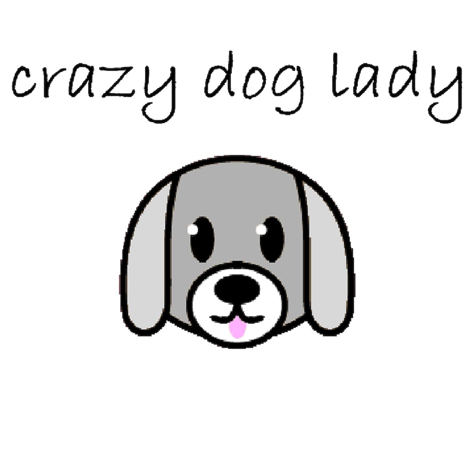 Crazy Dog Lady Tote Bag - Natural Canvas Reusable Shopping Bag By CafePress