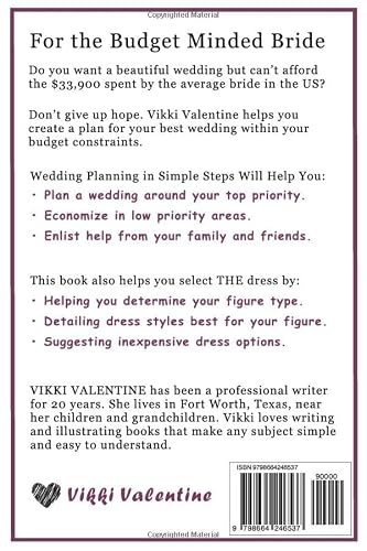 Wedding Planning In Simple Steps: How To Have A Dream Wedding On A Budget (Simple Steps Wedding Series) #TOP18