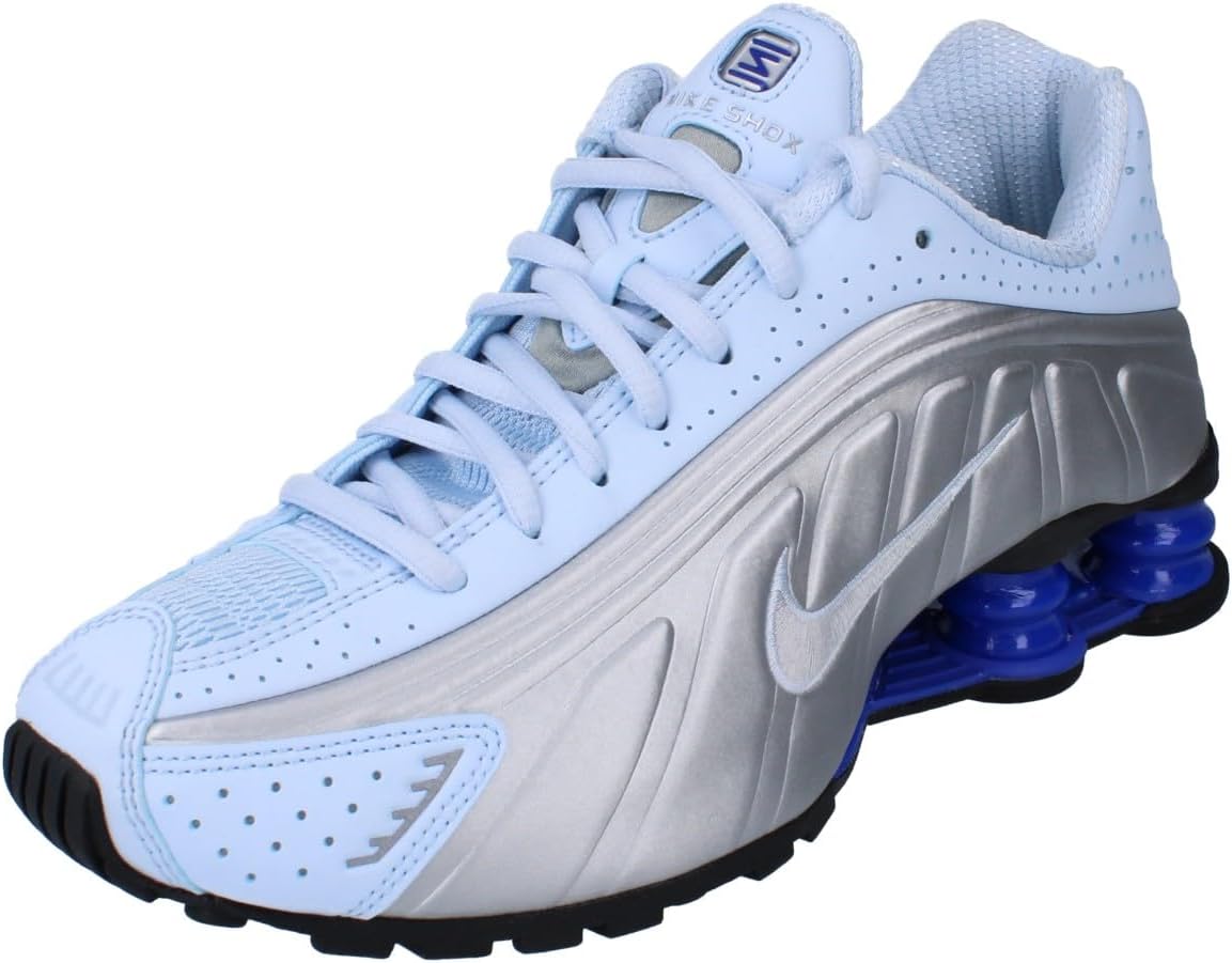 Zapatillas Mujer Shox R4 Color: Blue Tint/metallic Silver-racer Blue