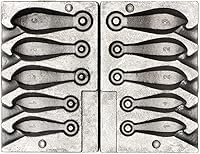 Vista 1 de Dimatteo Bank - Moldes para fregadero con 5 cavidades y 1,2.3 onzas, sin mango