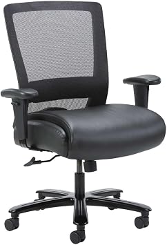 Boss Office Products Mesh Heavy Duty Chair 400 lb Weight Capacity in Black