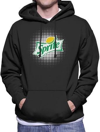 Sprite Double Lemon Logo Mens Hooded Sweatshirt
