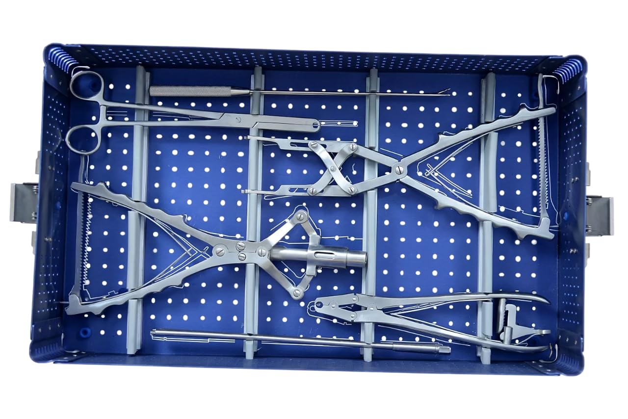 Spine Surgery Instruments Set with Aluminium Box