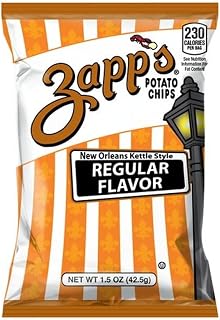 Zapps Regular Flavor Potato Chips, 1.5 Ounce - 60 per case.