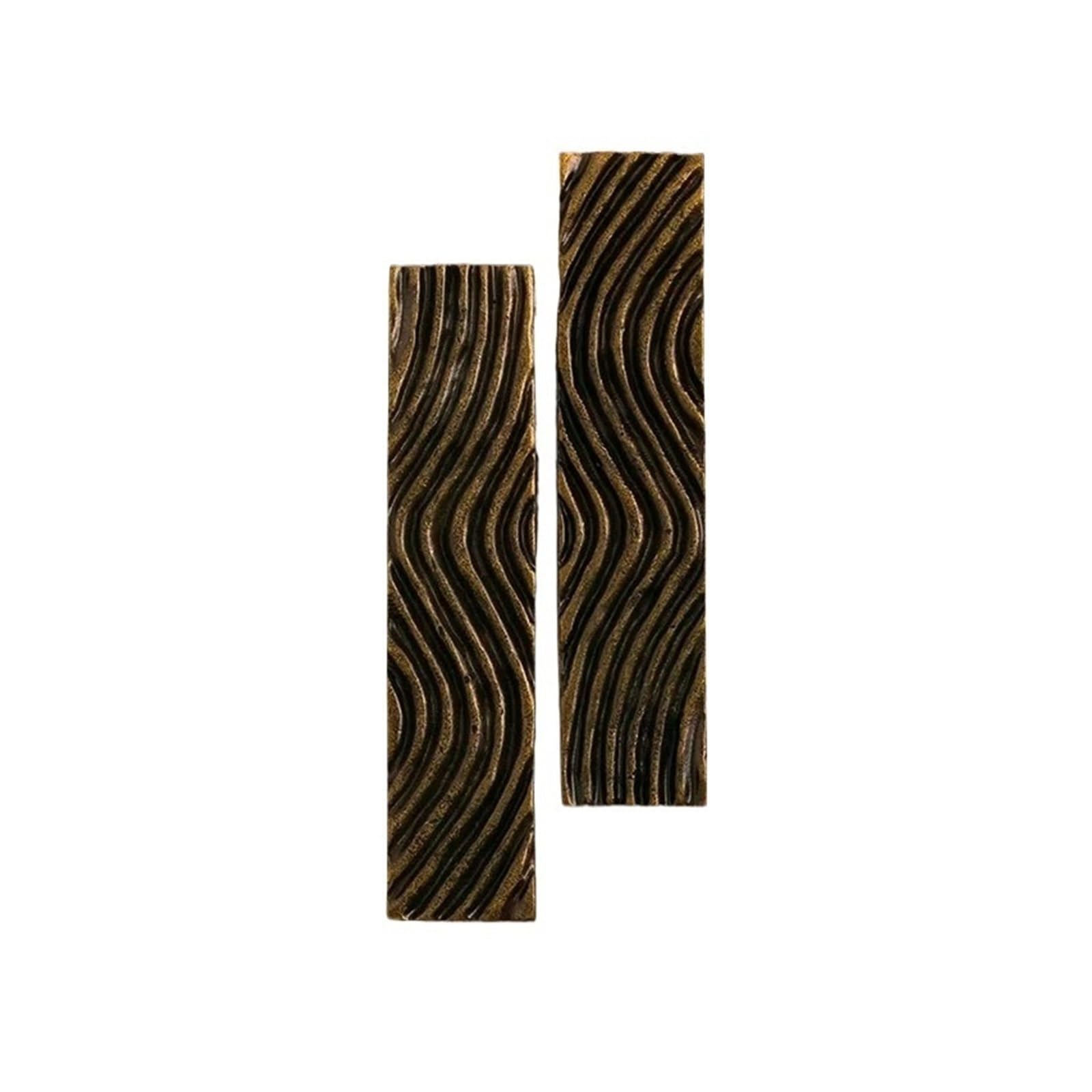 Maryear Handle Vintage Line Patterns Drawer Pulls Kitchen Cupboard Bathroom Dresser Cabinet Knob Hardware Rectangular Shape Brass Handles