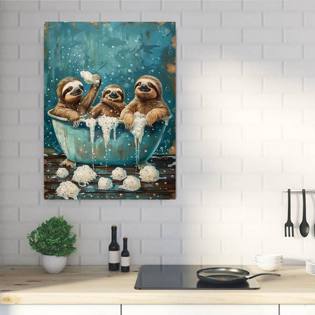 CALUOHO Diamond Art Kits for Adults,DIY Seaside Moonlight Diamond Painting Kits for Adults Beginners,5D Full Drill Diamond Dots with Diamond Gem Art and Crafts for Home Wall Decor 20x24 in