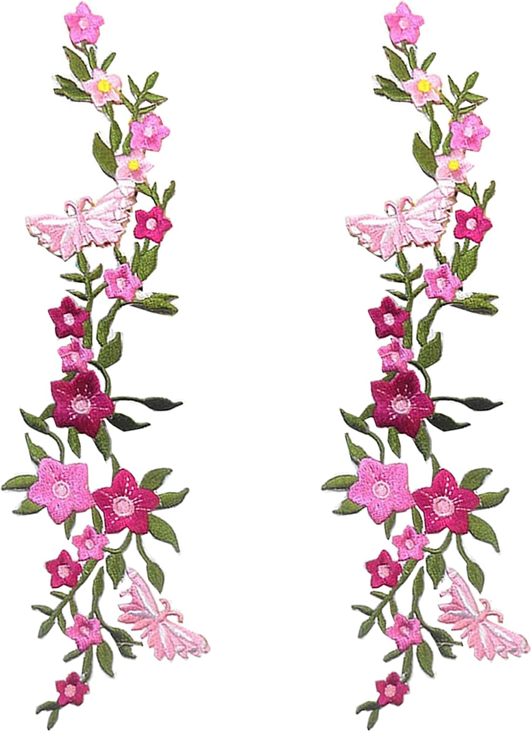 ZENG Iron on Patches for Clothing,Sew On/Iron On Patch Applique for Clothes, Dress, Hat, Jeans, DIY Accessories