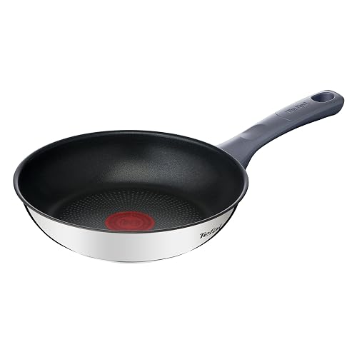 Tefal Daily Cook - Frigideira de 20 cm, Apto para indução, antiaderente, revestimento titânio, Therm