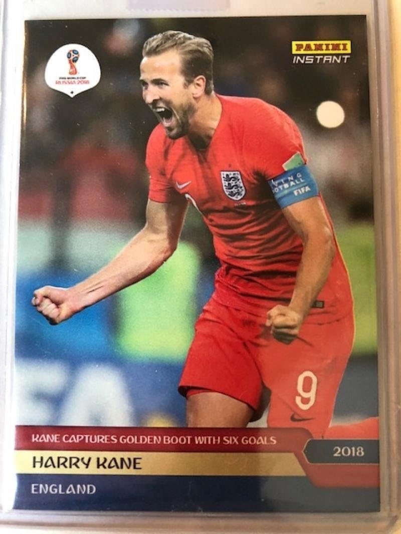 2018 Panini Instant World Cup #296 Harry Kane England 1 of only 112 produced Sold Out at Panini