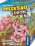 Kosmos 682675 Drecksau total, lustiges Kartenspiel für 2-4 Personen ab 7 Jahre, in praktischer Open...