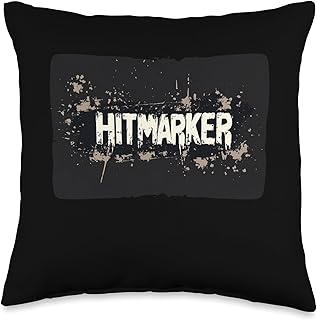Funny Real Life Hitmarker Statement Throw Pillow