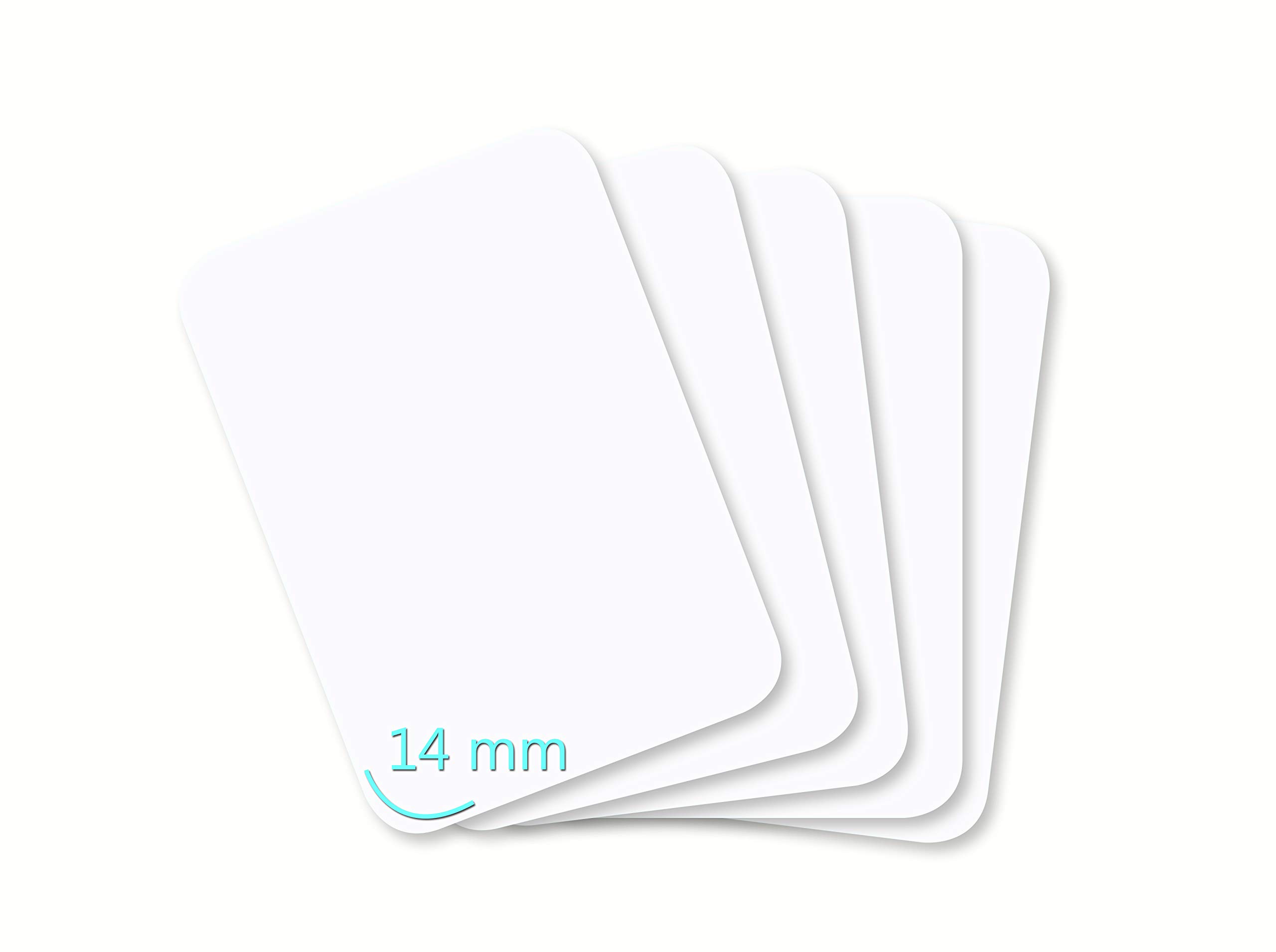 Japun - blanco ansichtkaarten, kaartenset van kraftpapier (100 stuks) om zelf te ontwerpen, te beschrijven of te bedrukken - 300 g/m² - DIN A6-105 x