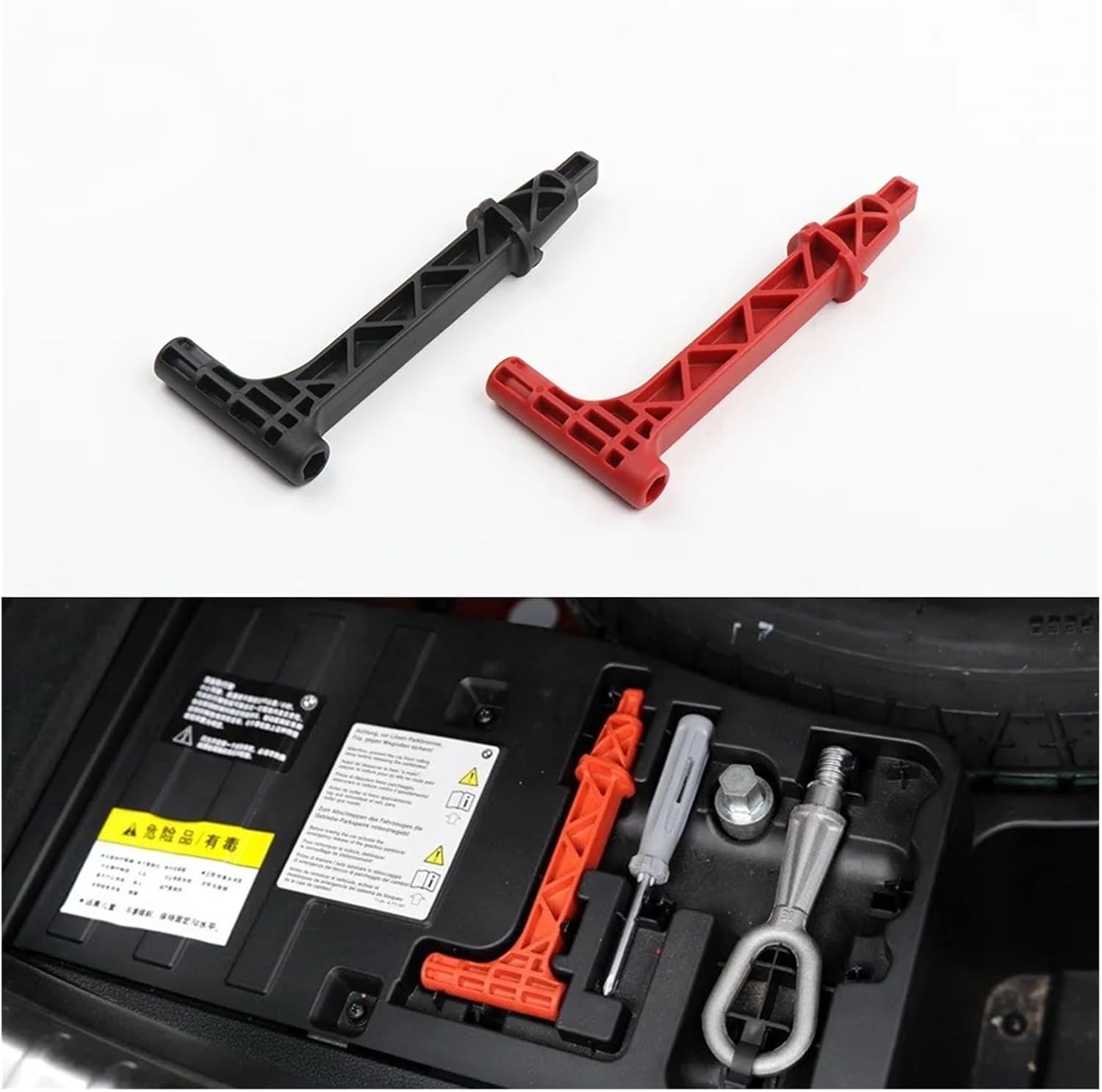 Compatible F10 On-Board Tool Box Emergency Unlocking Device E70 F02 E84 E71 Unlocking Handle Grip Electronic Handbrake Wrench Tool(Original) image 2