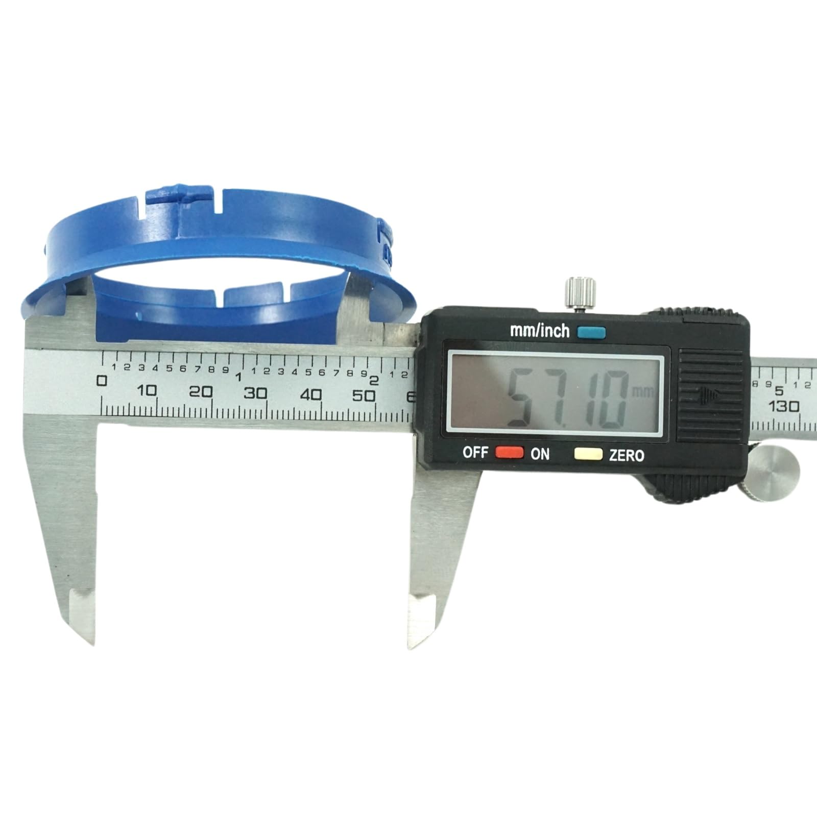 WHEEL CONNECT Set 4 Anelli Di Centraggio Per Cerchi, Da 73,1 A 63,5 Mm, In Plastica ABS, Antivibrazione - 3