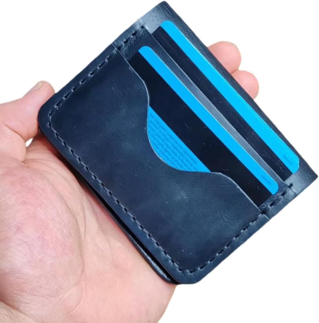 YJIUYUANQ Leather Craft Die Cut Punch Set, Alloy Steel Cutting Die Cutter Stamping Punching Tool Embossing Template - Wallet Card Holder