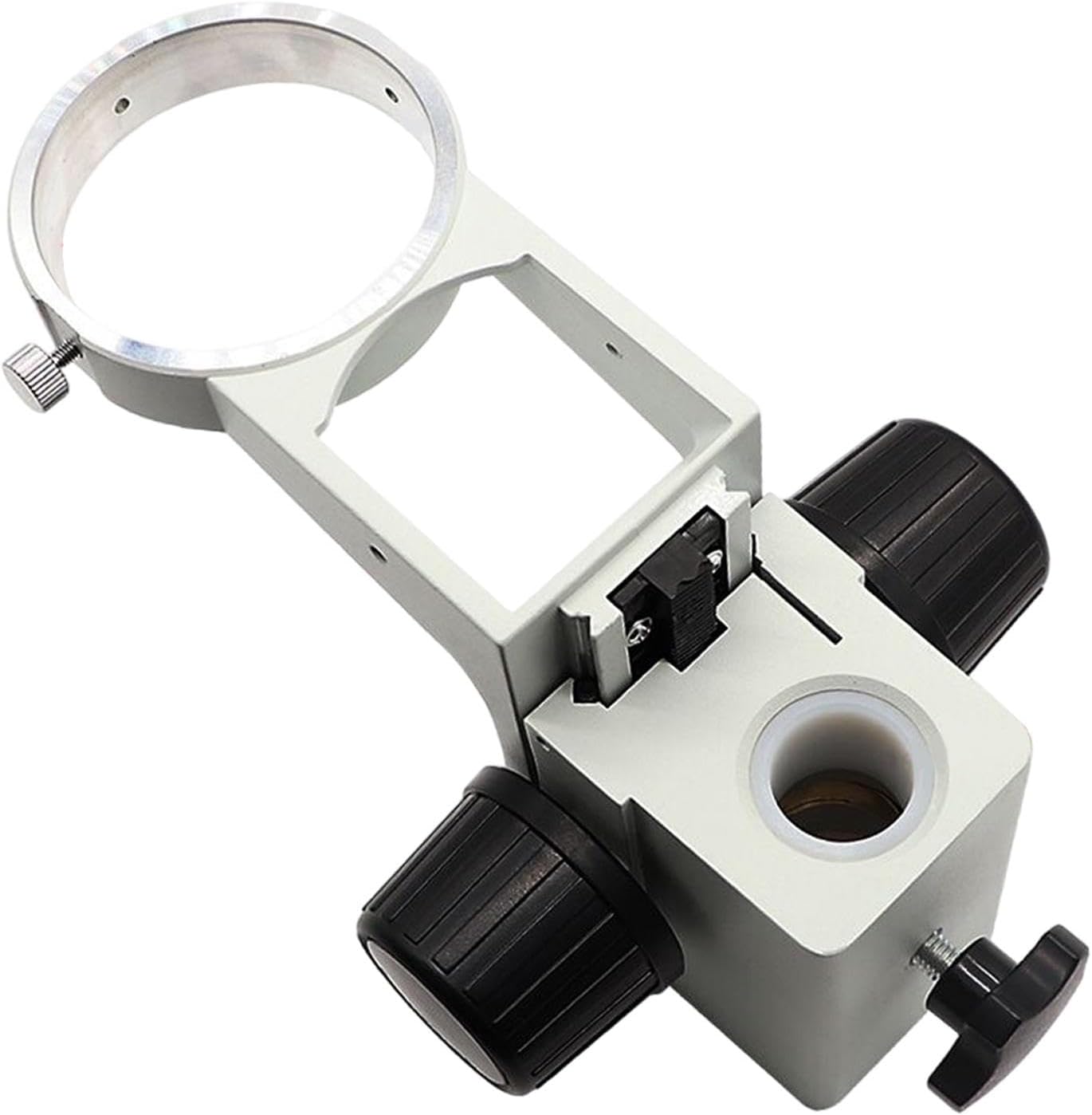 Stereo Microscope Focusing Bracket Accessories Part Tool Professional Holder White