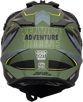 ROYAL ENFIELD Optimus Dual Sport Motocross Helmet | Certification
