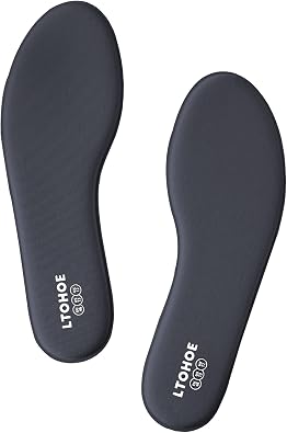 Memory Foam Insoles for Men and Women, Cushioned Shoe Insoles for Running Shoes, Trainers, Work Boots and Walking Shoes, Shock Absorbing Foot Pain Relief Comfort Inner Soles UK Size 3 to 12