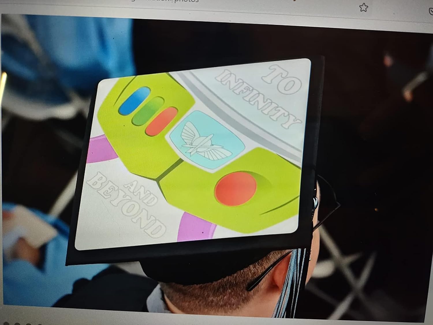 Tassel Toppers Movie Themed Graduation Cap Topper image 5