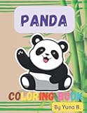 Panda Coloring Book: Cute Pandas Coloring Pages for Kids