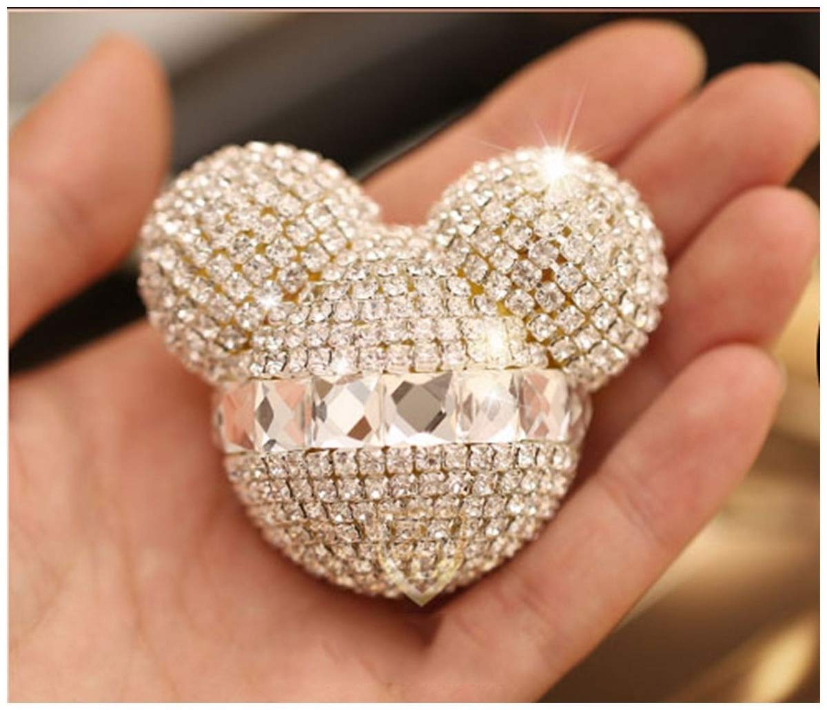 2pcs Mickey Mouse Car Fragrance Air Freshener Auto Vent Perfume
