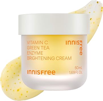 InnisfreeVitamin C Green Tea Enzyme Bright Cream 50mlGel Cream Authentic ProductNiacinamide Whitening Care Brightness Up Dullness Pore Care Vitamin C Enzyme Ingredients Green Tea Extract