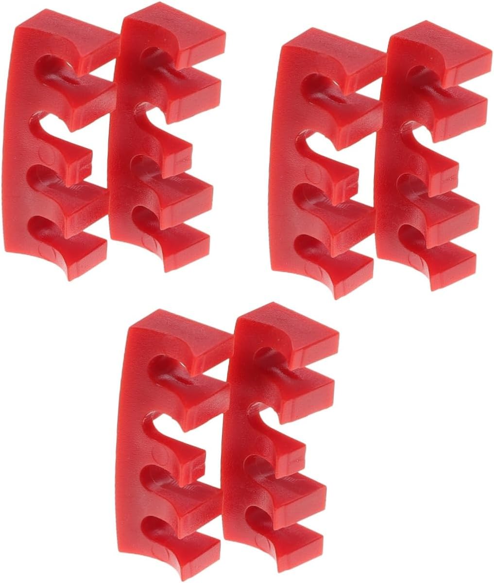 VANZACK 6pcs Badminton Racket Stringing Accessories Stringing Machine Tools Racket Load Spreaders