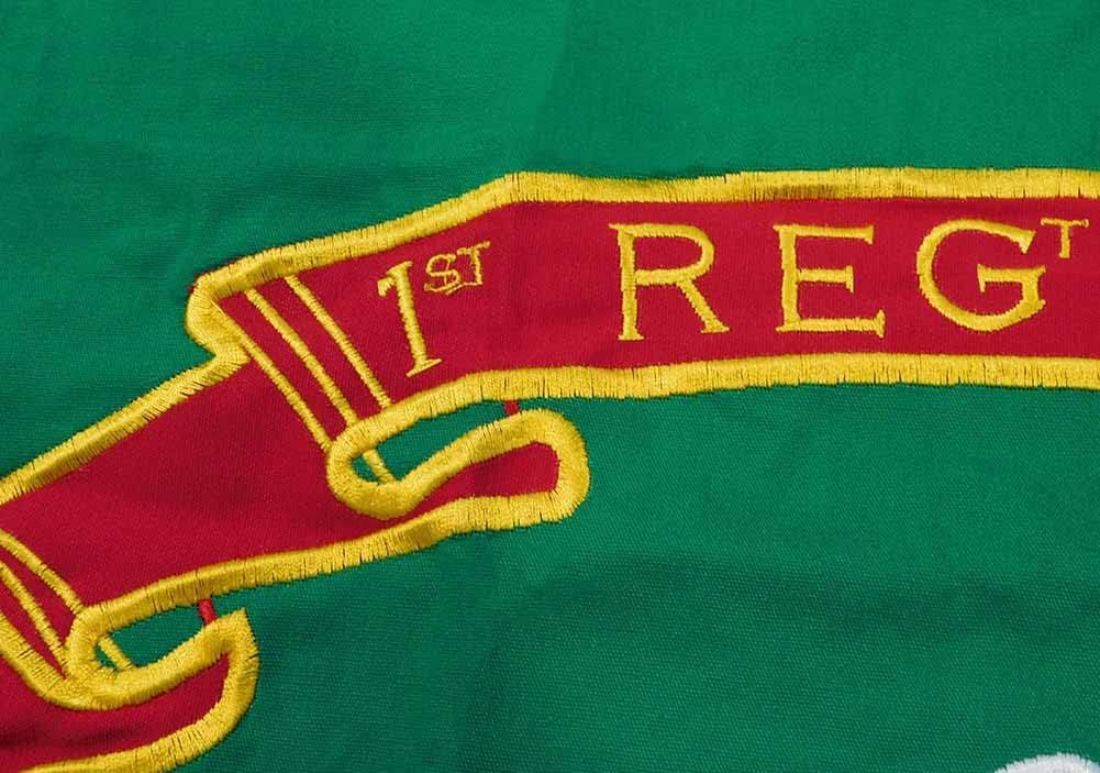 1st Regiment Irish Ireland Brigade Premium Quality Heavy Duty 3x5 3'x5' Embroidered 100% Cotton Flag Banner