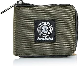 Portafoglio Zip - Invicta - Verde - Eco Material