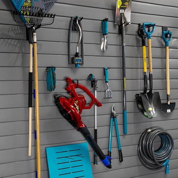 Proslat Stealth Ultimate Bundle - Charcoal PVC Slatwall