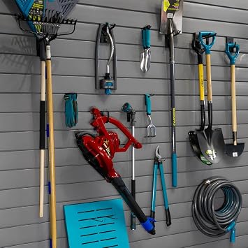 Proslat Stealth Ultimate Bundle - Charcoal PVC Slatwall