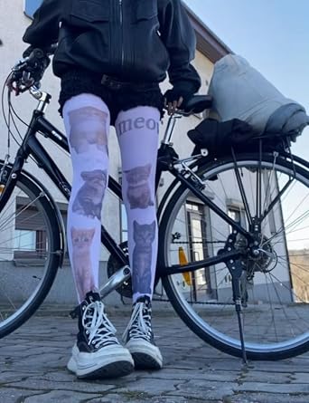 Whimsy Twee Bug Print Funky Tights