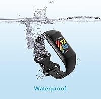 Vista 2 de Paquete de 2 bandas impermeables compatibles con Fitbit Charge 5/Fitbit Charge 6 para mujeres y hombres, pulseras de repuesto clásicas suaves