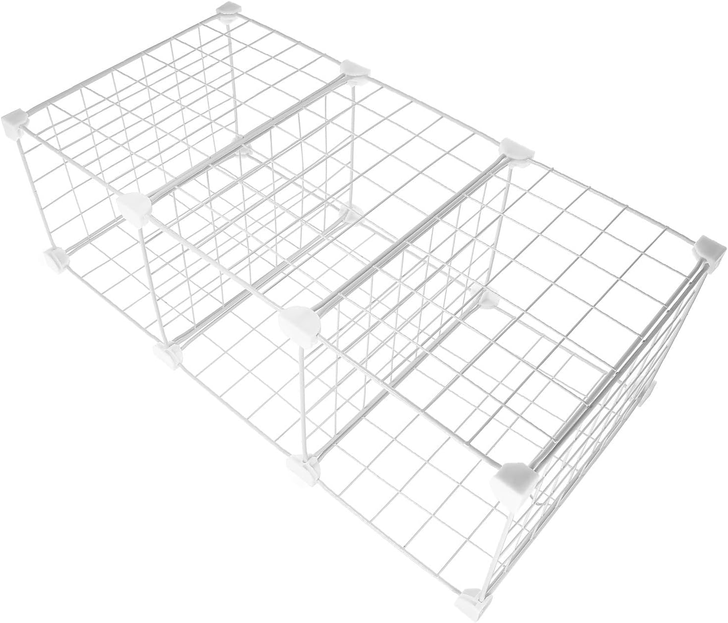 Freezer Organizer Divider Rack for Chest Freezer and Refrigerator, Iron Wire Construction with Multilayer Design, Universal Compatibility for Food and Seafood Storage at Home