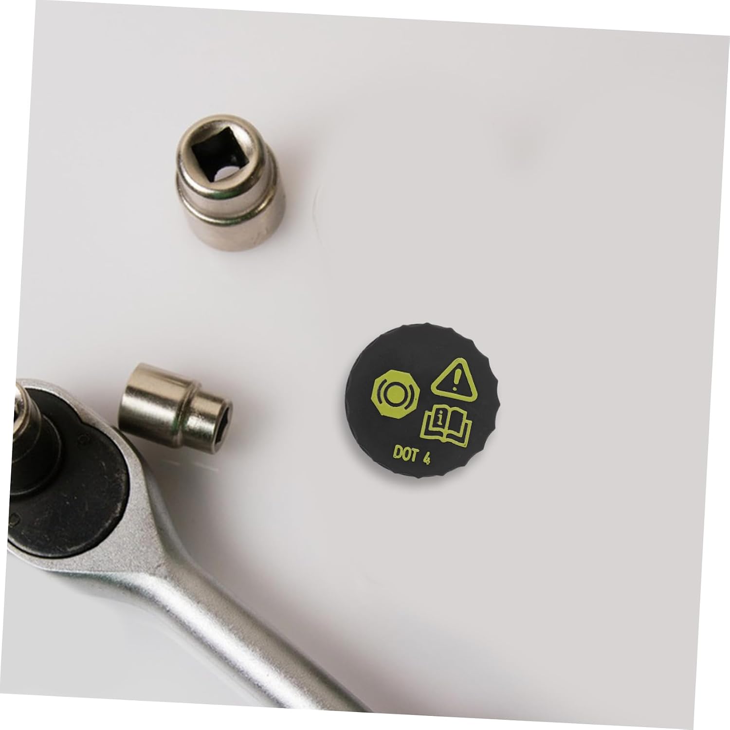 PRETYZOOM Key Shell for Oil Filler Cap Plastic Shift Knob Cover for Automotive Accessory