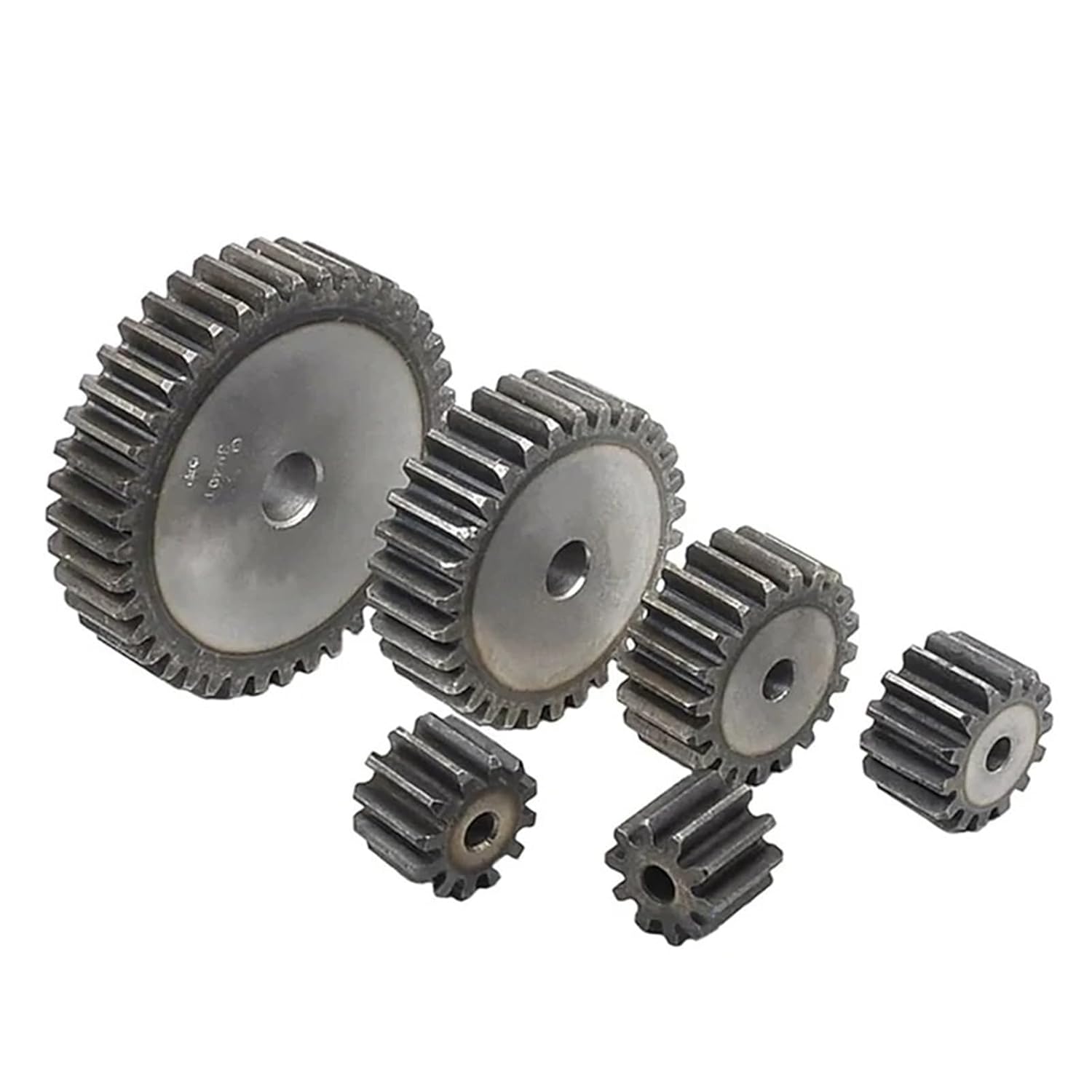 3.0M Spur Gear 10-25Teeth Metal Transmission Gear 45# Steel 1Pcs(10 Teeth-1pcs)