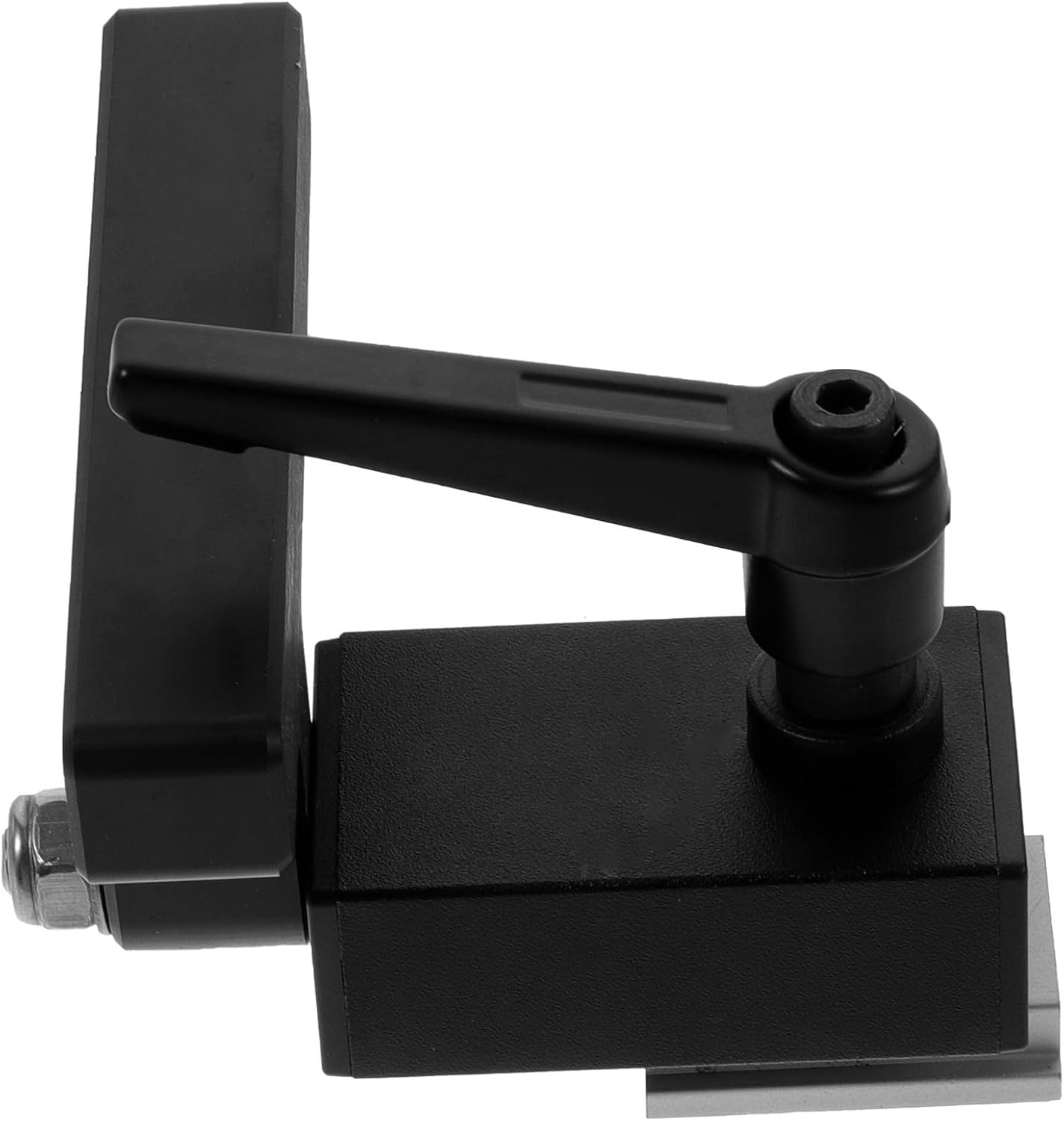 Balacoo Aluminum Alloy Miter Track Stop Block Ergonomic Design, Woodworking Limiter for T-slot Track, Sturdy Type 30 DIY Accessory for Metal Working and Woodworking