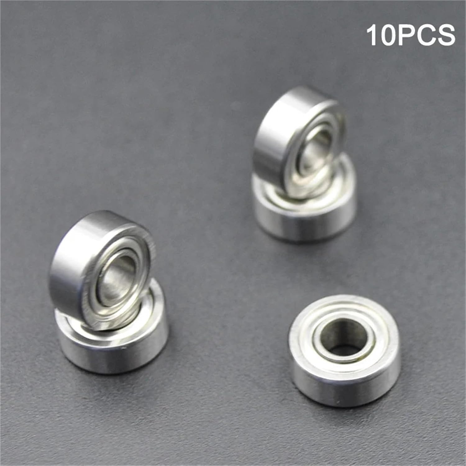 10pcs MR104 ZZ 4 * 10 * 4mm High Speed 1040 Bearing Inner Diameter 4mm Miniature Ball Bearings