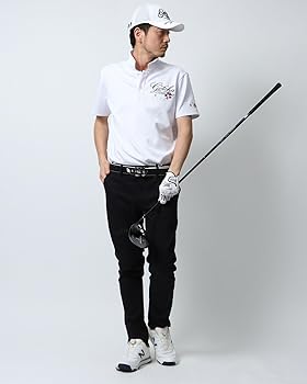 PEARLYGA ゴルフシャツ ホワイト サイズ5 Amazon.co.jp: [ガッチャ] ゴルフ スムース シャイニー サクラ