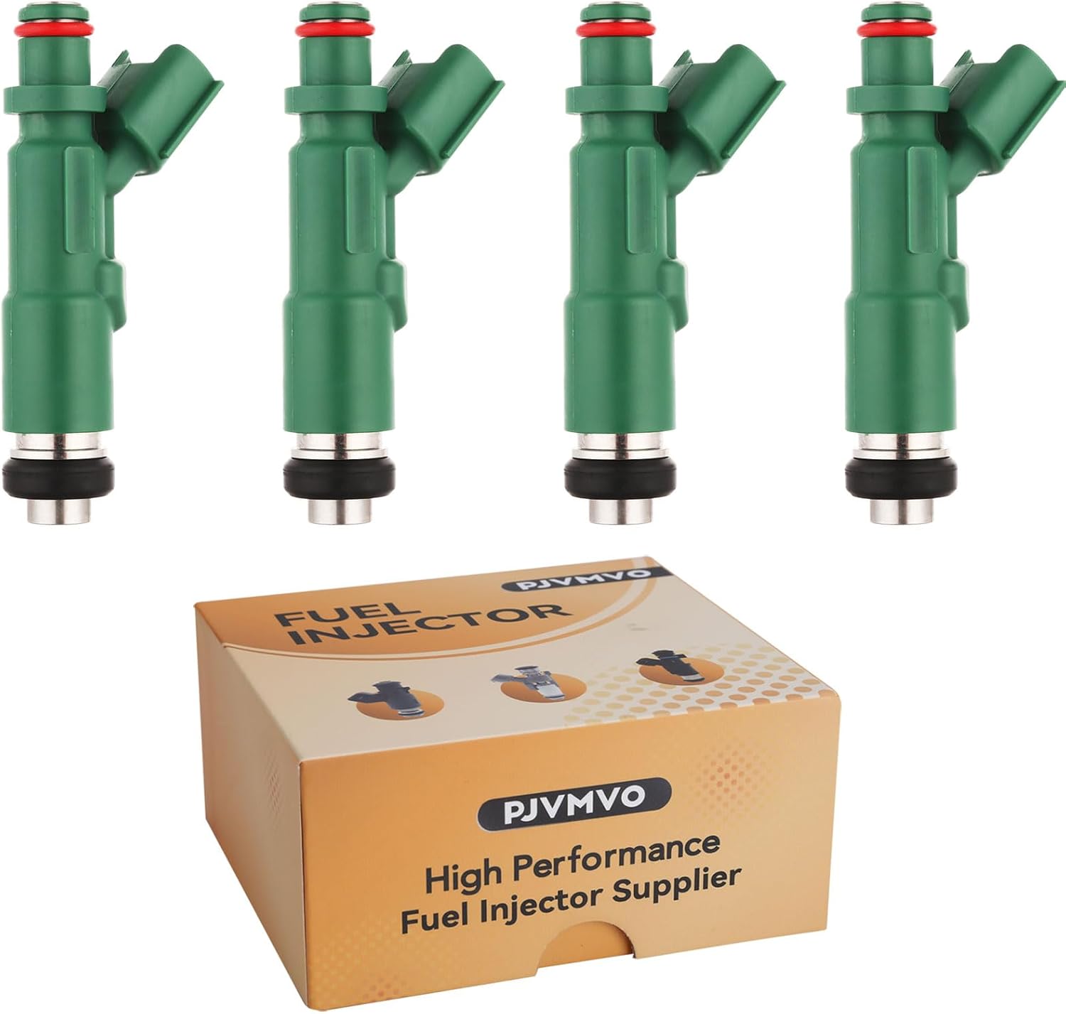 1NZ-FXE 1.5L Fuel Injectors,Compatible with/Toyota 1.5 Prius 2001-2009,Compatible with/Scion xB 2004-2006 |12 Holes| |Set of 4| |OE#23250-21020|