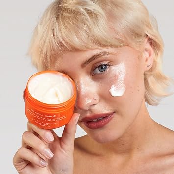 Glow Hub The Super C Slayer Vitamin Enriched Priming Moisturiser with Vitamin C and Tranexamic Acid for Anti-Pigmentation and Dull to Blemish Prone Skin 50g