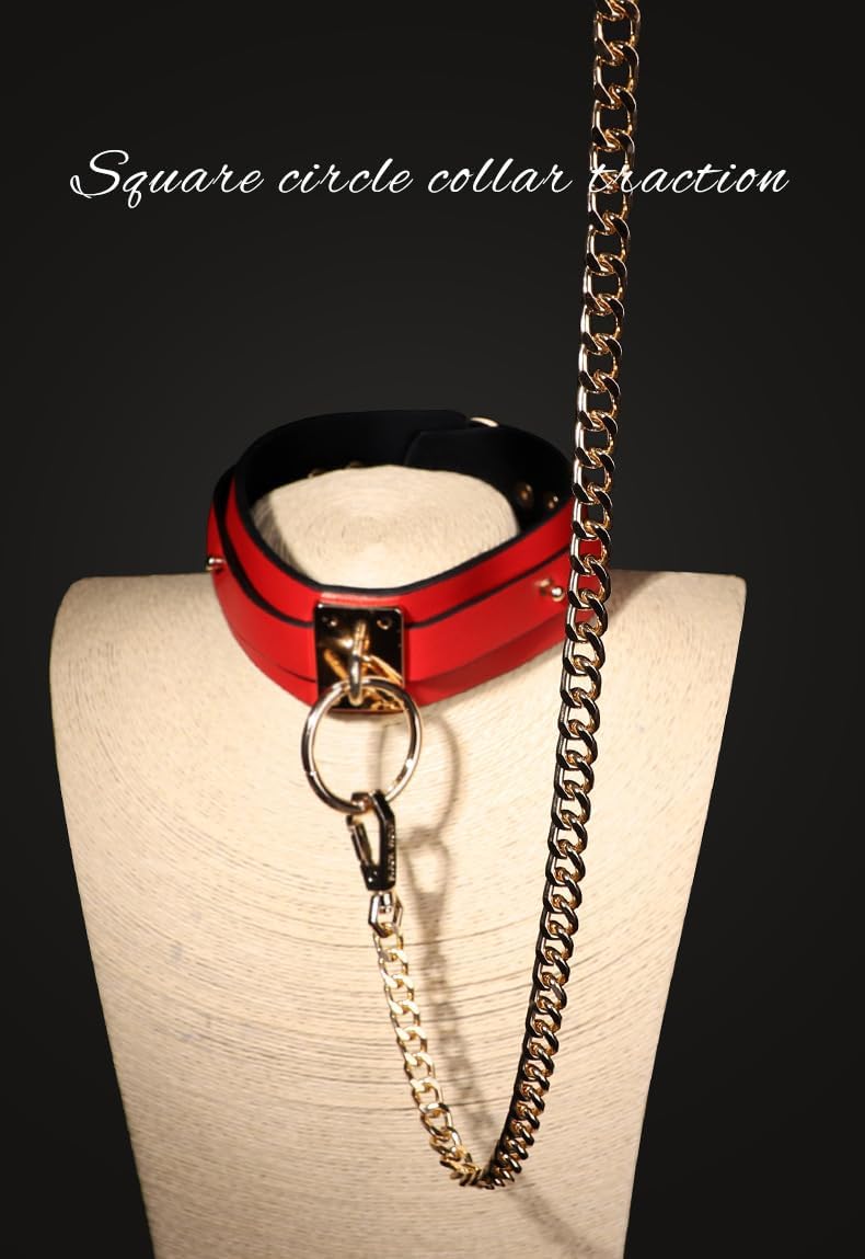 Gothic Chest Chain for Women, Punk Faux Leather Harness Waist Belt, Waist Chain Belly Bra Body Chain for Women