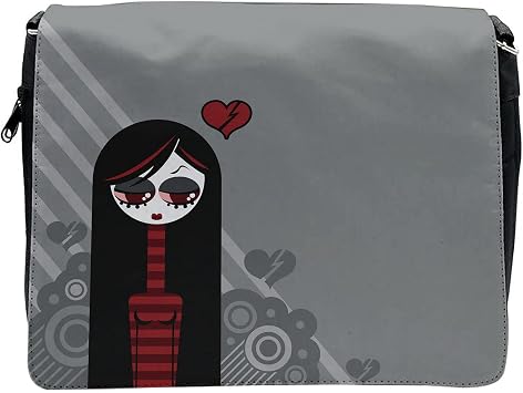 Lunarable Goth Cross Body Messenger Bag 
