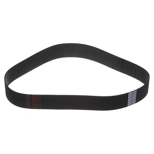 Miniatura 43 de uxcell 110-MXL-100 correa dentada 138 dientes correa dentada de lazo cerrado 11" longitud x 1" correa de ancho