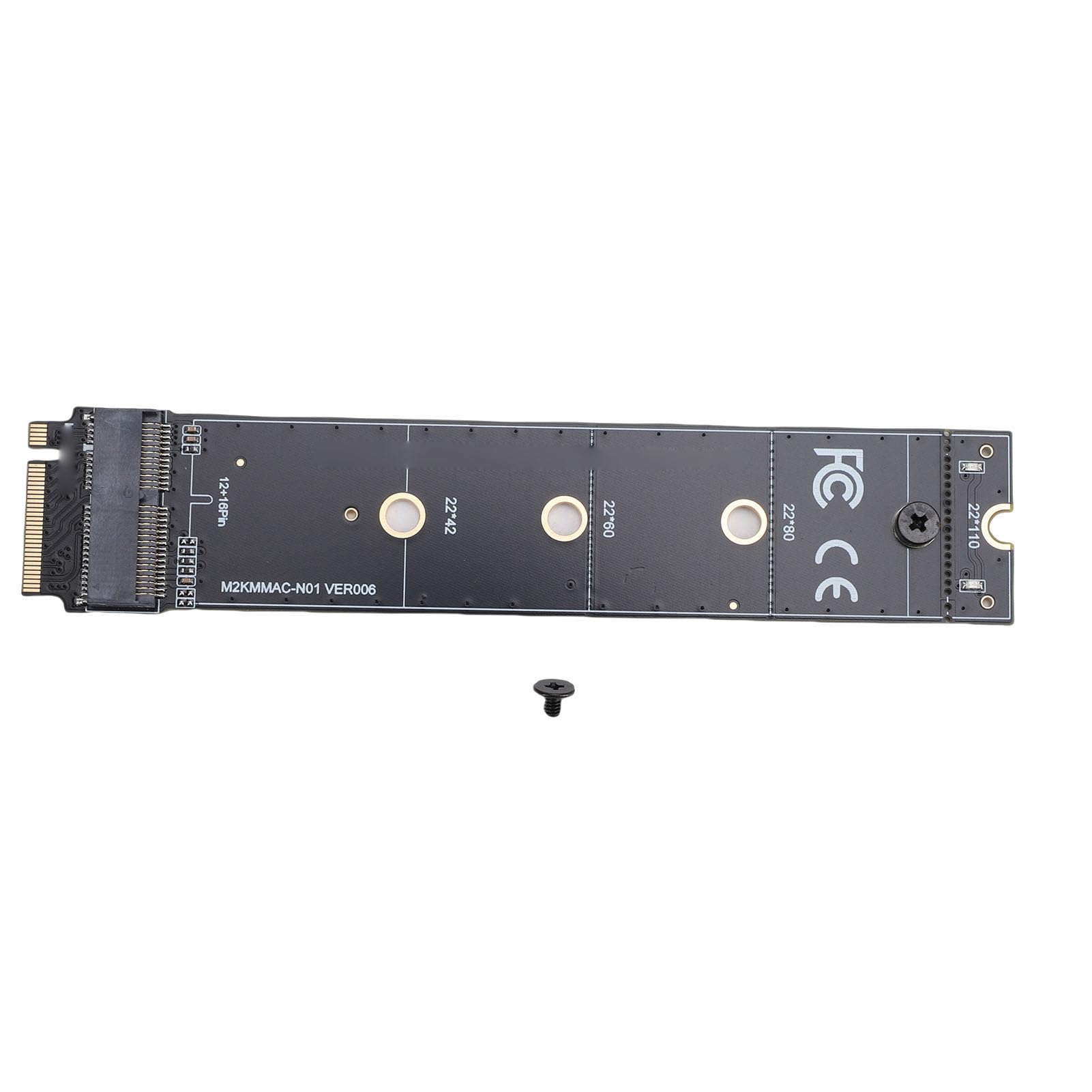 Karta Konwertera High Speed ​​12 16 Pin SSD na M.2 KEY-M do Laptopa z Systemem OS X 2013-2017 Plug and Play, dla Użytkowników Pro i Air